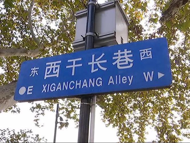 "干长","长干"傻傻分不清,南京这条路的路牌印错啦!